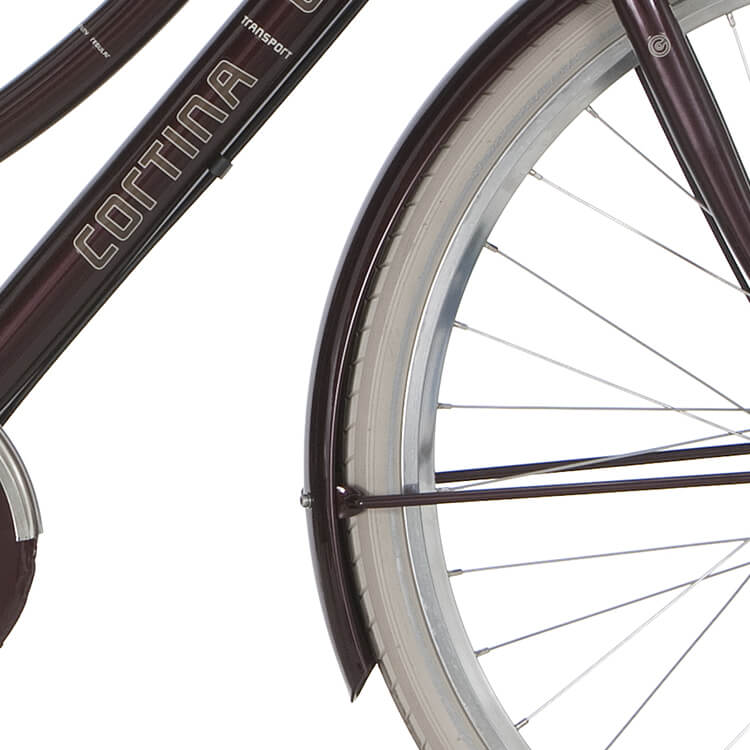 Cortina Mudguard for 28 U4 aubergine