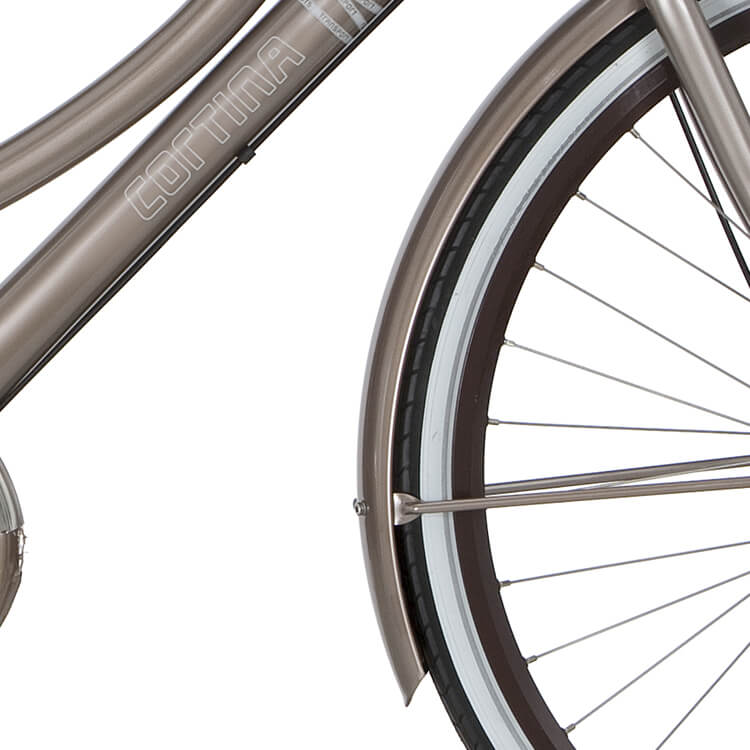 Cortina Mudguard for 28 U4 brown metallic