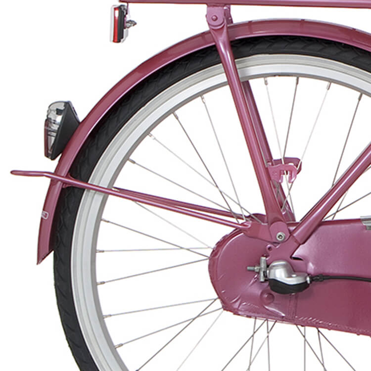 Cortina Mudguard rear 26 U4 cyclamen