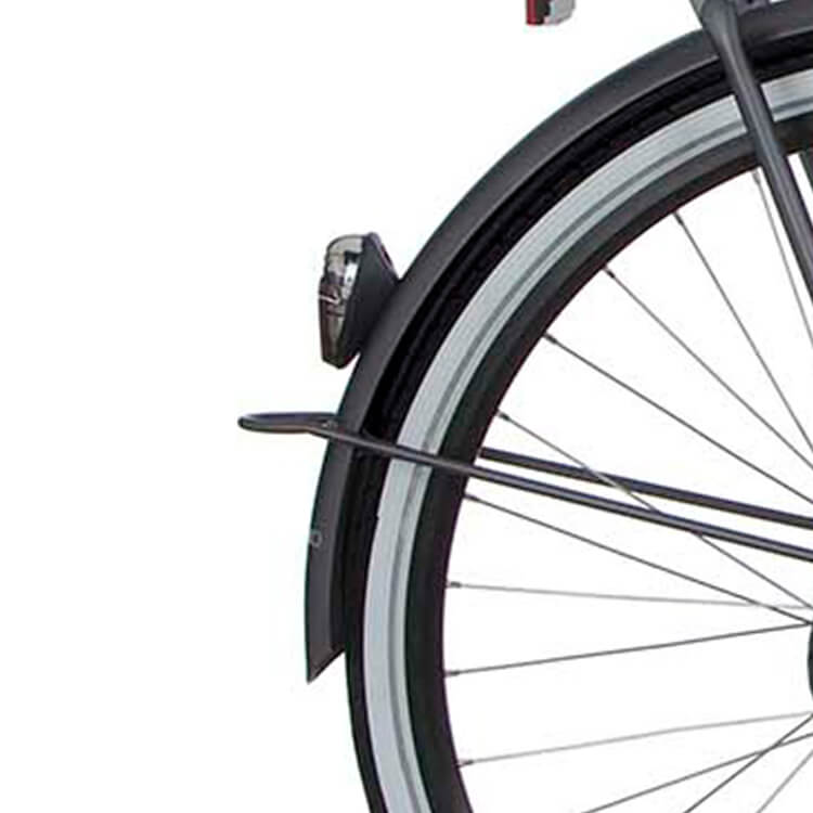 Cortina Mudguard rear 28 U4 modern grey matt