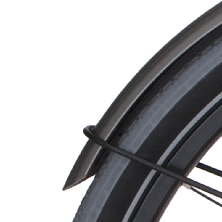 Cortina Mudguard rear 28 Blau shadow silver matt