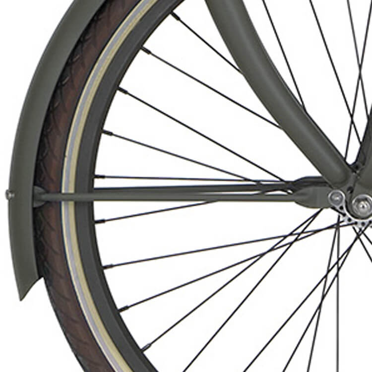 Cortina Mudguard bar for 24 U4 stone bridge matt