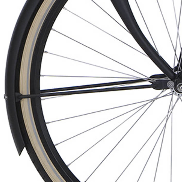 Barra de guardabarros cortina para 28 u4 jet negro mate