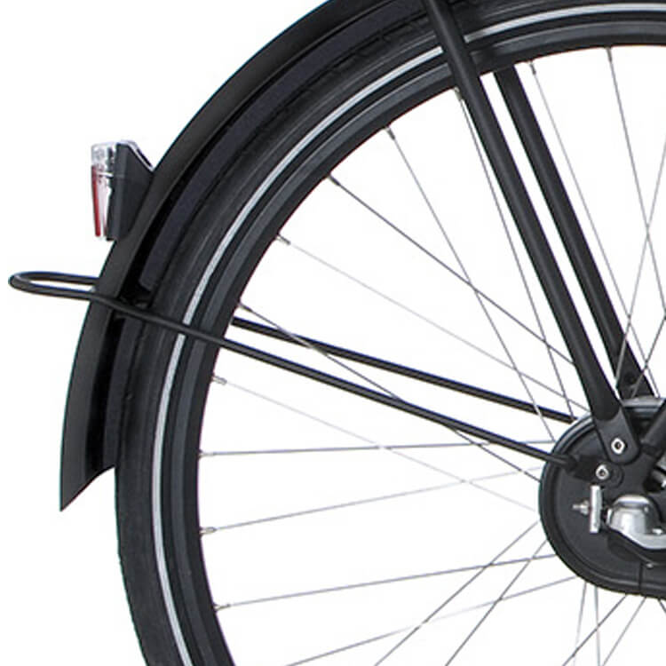 Cortina Mudguard bar rear 28 U1 E-U1 black matt