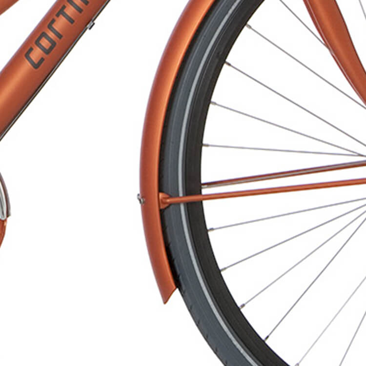 Cortina Mudguard for 28 U4 copper matt