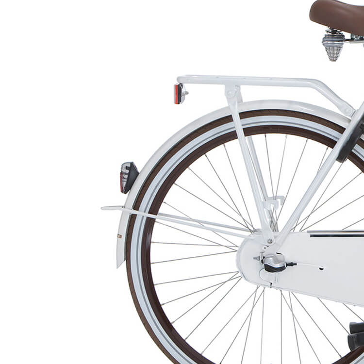 Cortina Mudguard rear 28 U4 white pearl