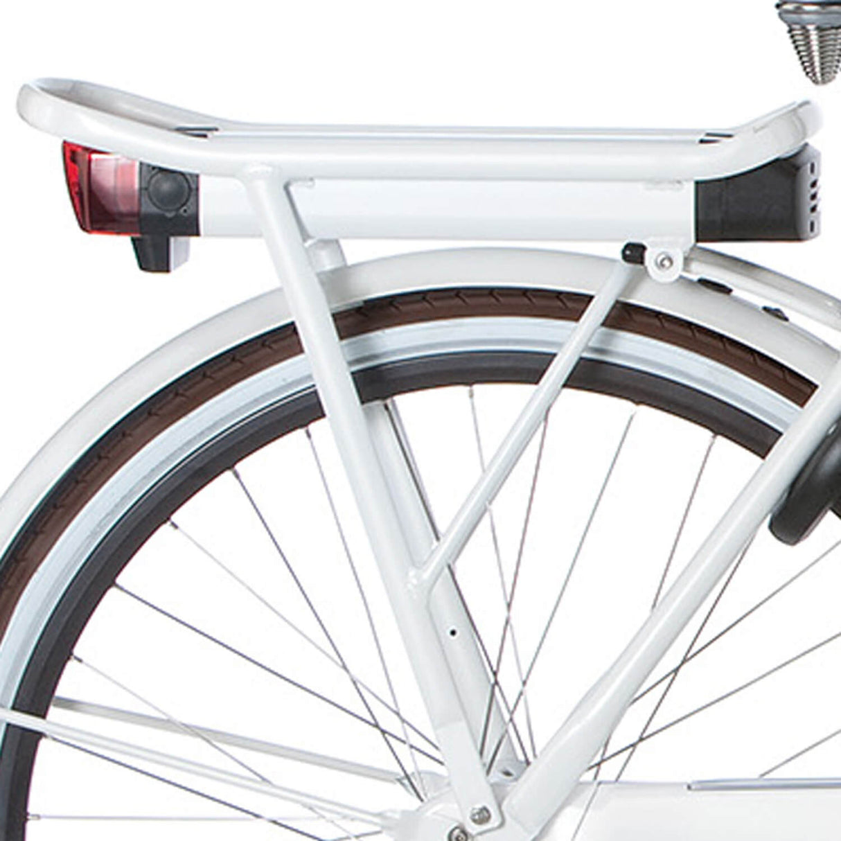 Cortina rear carrier E-U4 white pearl 230mm