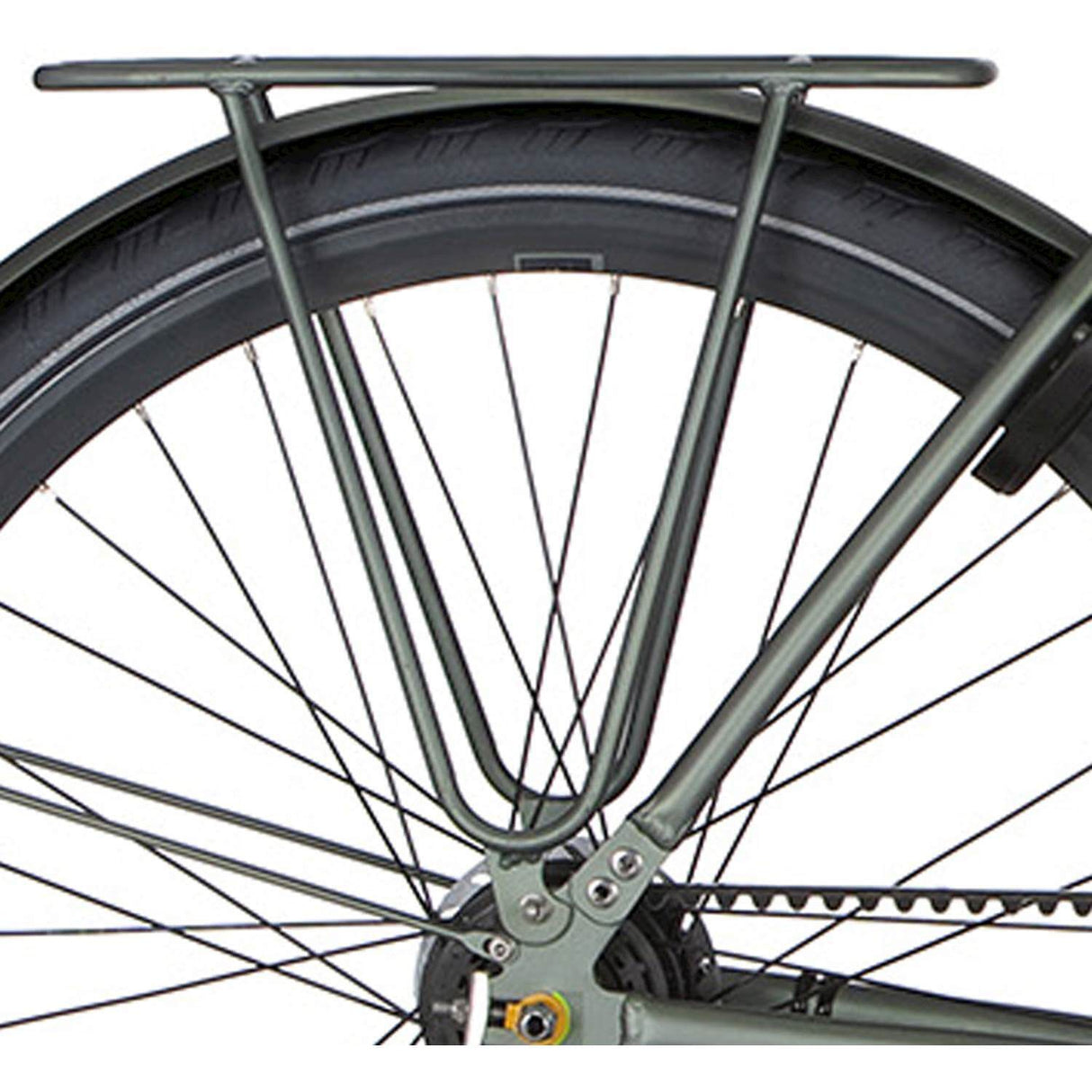 Cortina заден носач Speed 8 матово титаново зелено