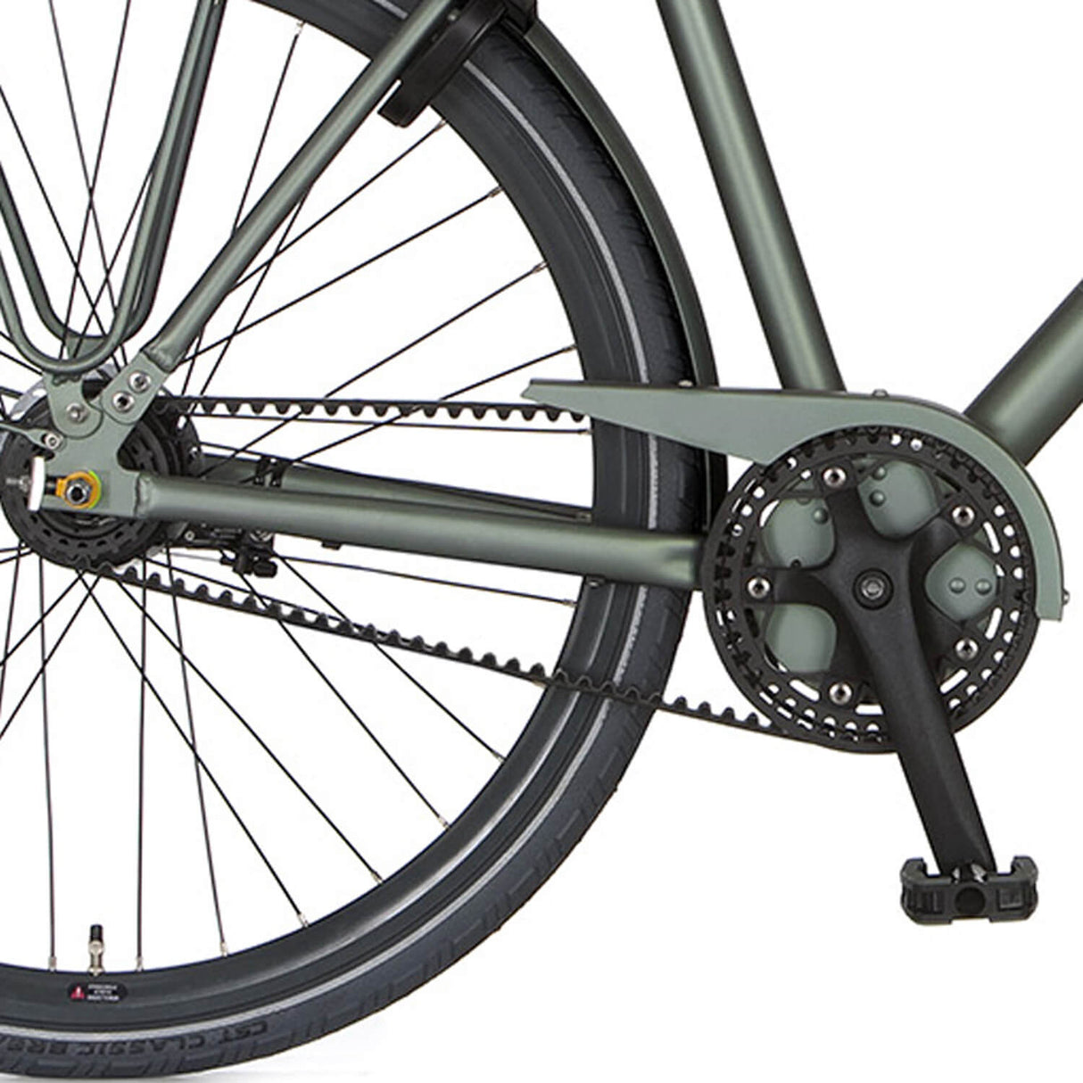 Предпазител за верига Cortina Speed 8 матово титаново зелено