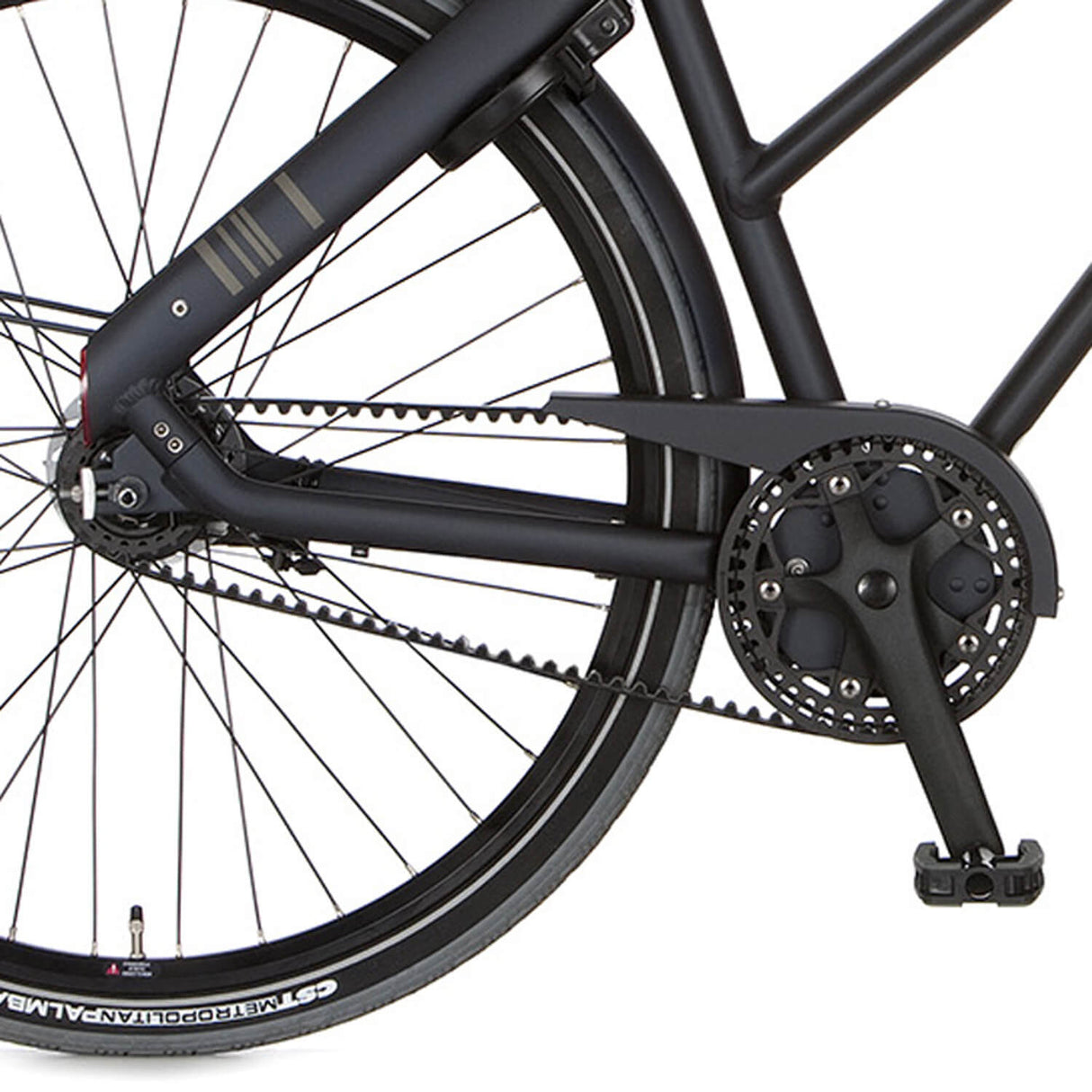 Cortina chain guard 28 smoke stone matt