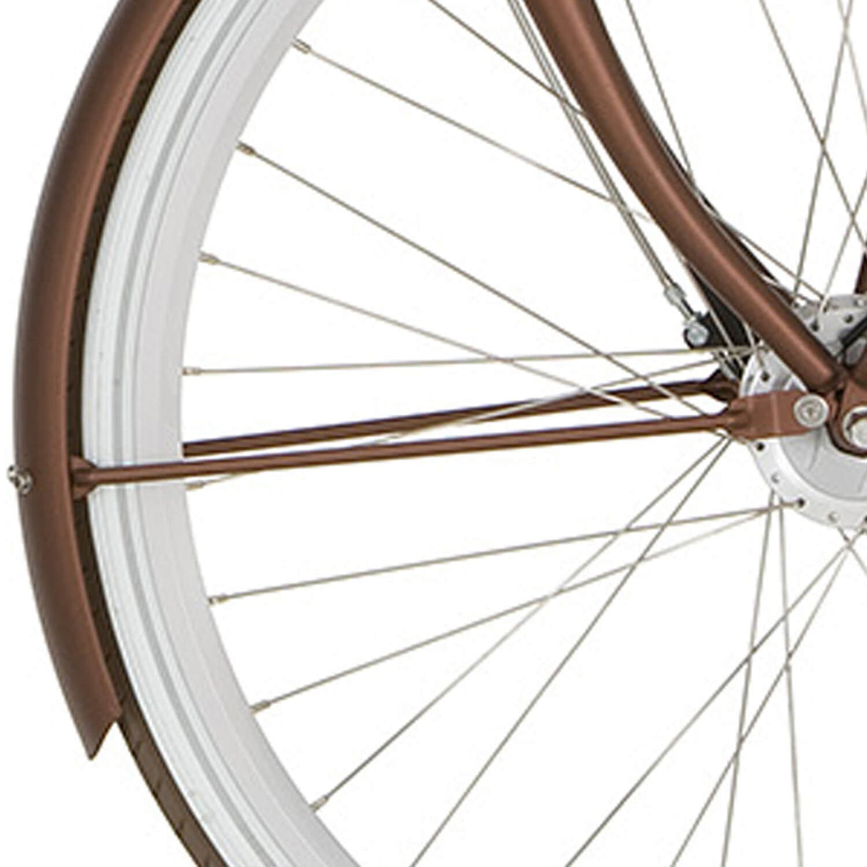 Cortina mudguard rod for 28 u4 sparkle brown matt.