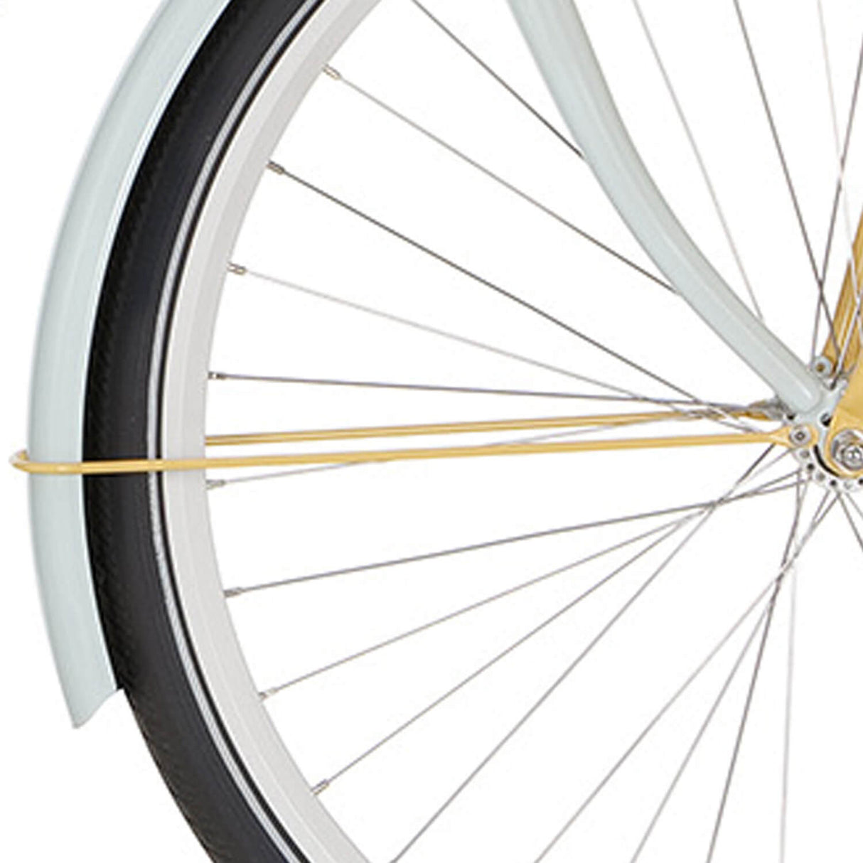 Cortina Mudguard stay for 28 Milo pumpkin yellow