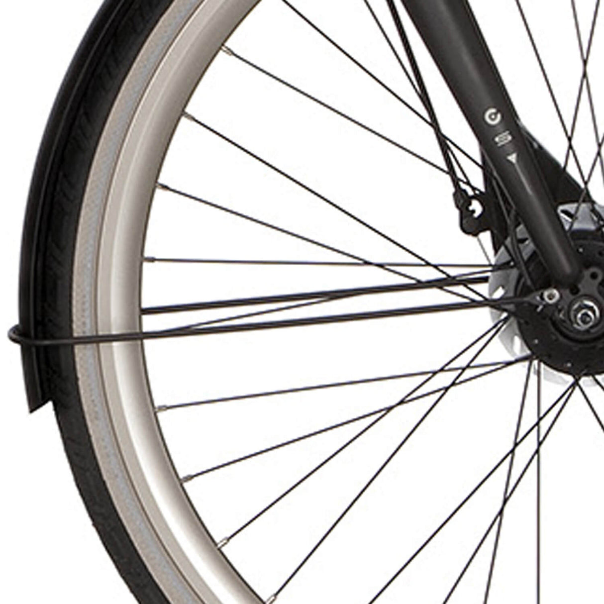 Cortina Mudguard stay for 28 Speed matt licorice