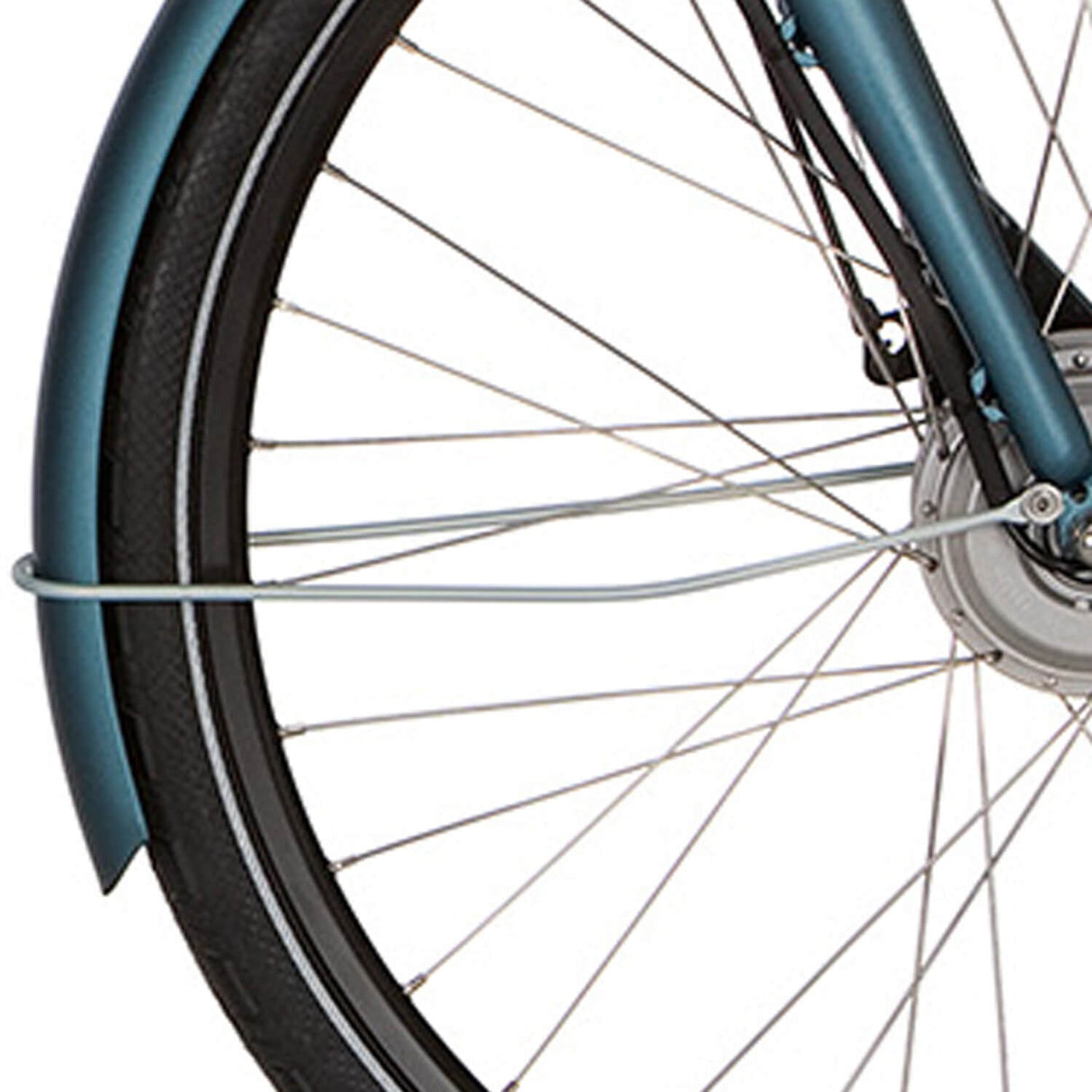 Cortina Mudguard bar for 28 E-Yoya light azure blue matt