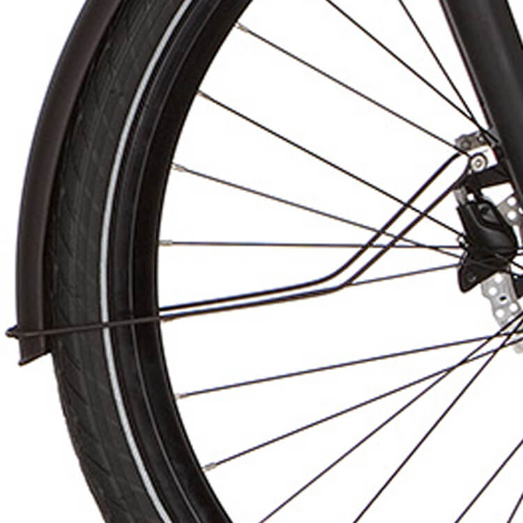 Cortina mudguard rod for 28 e-octa espresso-brown matt