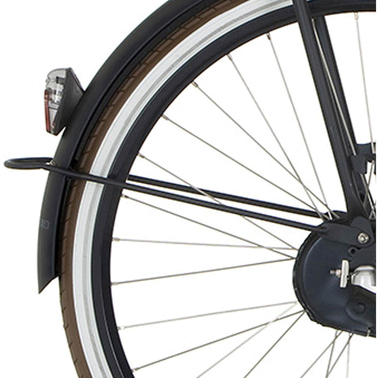 Cortina Mudguard bar rear 28 U4 night matt