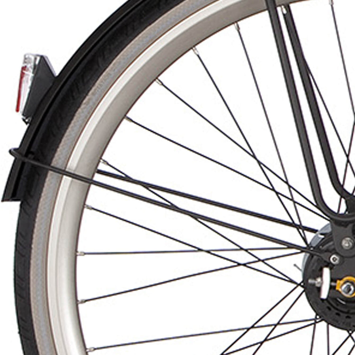 Cortina Mudguard bar rear 28 Speed matt licorice