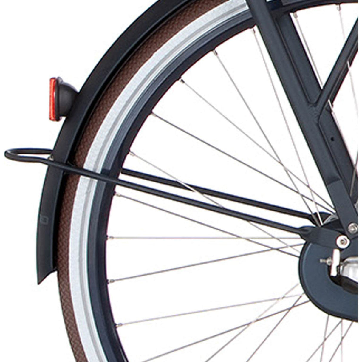 Cortina Mudguard bar rear 28 E-U4 night matt