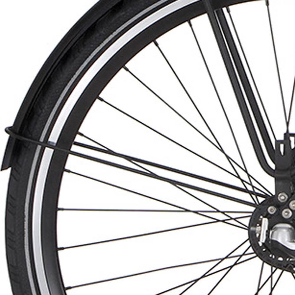 Cortina Mudguard bar rear 28 Speed jet black matt