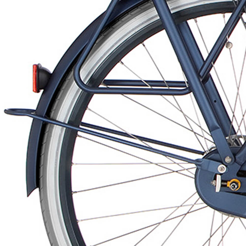 Cortina Mudguard rod rear 28 E-Roots Transp polish blue m