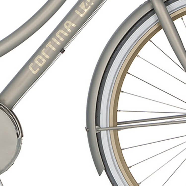 Cortina Mudguard for 28 U4 purse grey matt