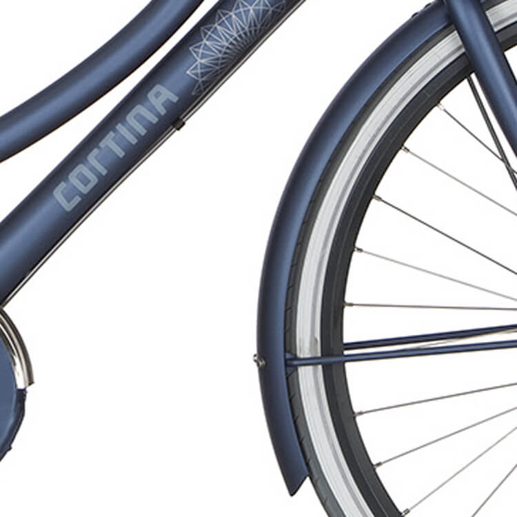 Cortina Mudguard for 28 U4 polish blue matt