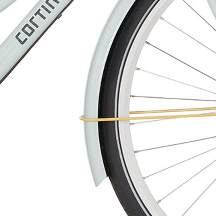 Cortina Mudguard for 28 Milo green lilly