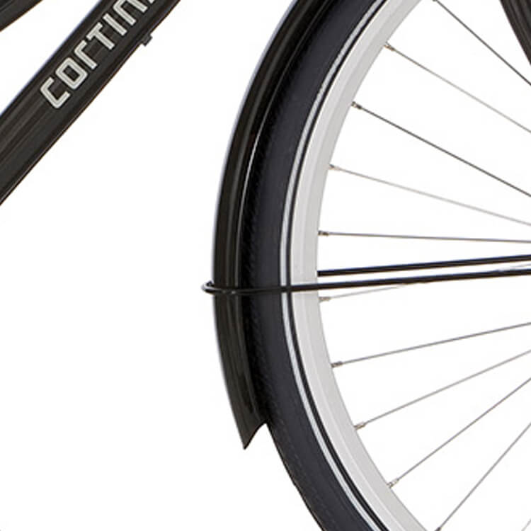 Cortina Mudguard for 28 Milo black
