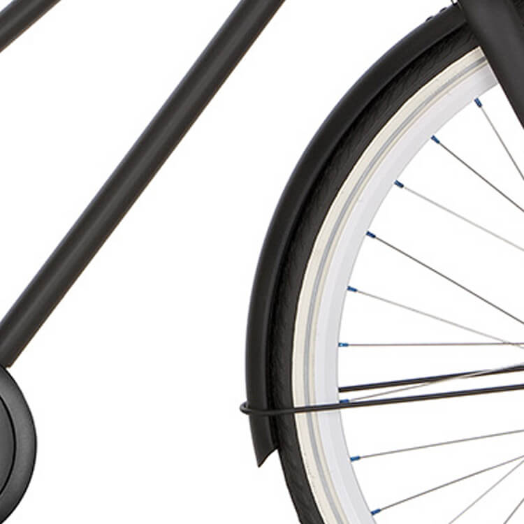 Cortina Mudguard for 28 Blau black matt