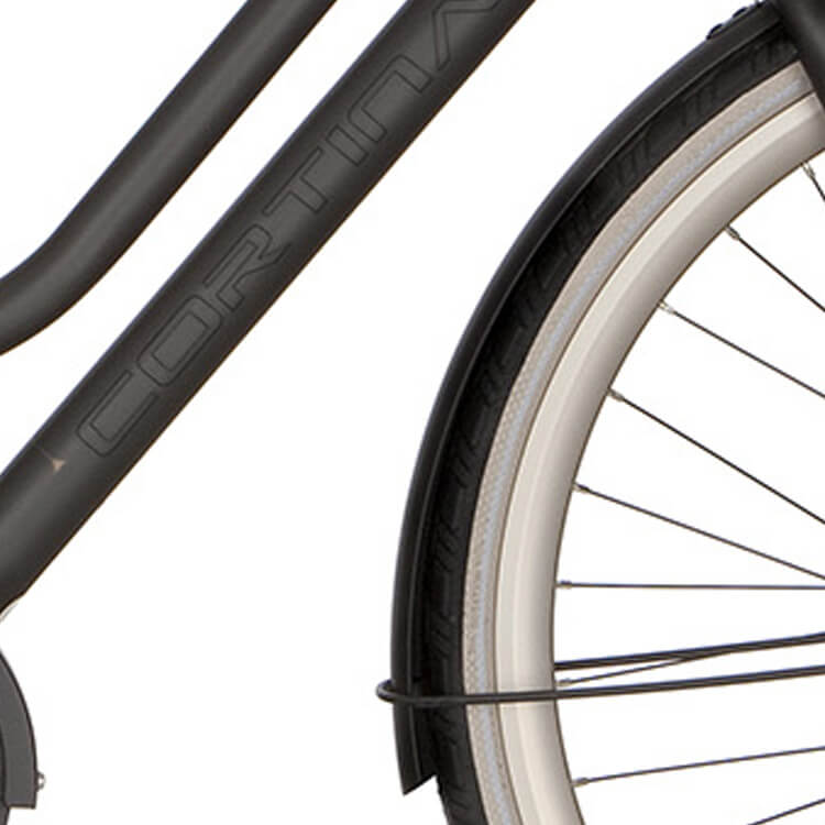 Cortina Mudguard for 28 Speed matt licorice