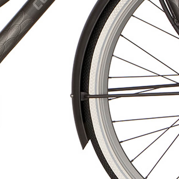 Cortina Mudguard for 28 E-U4 black graphite matt