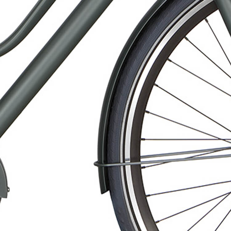 Cortina Mudguard for 28 Mozzo irestone pearl matt