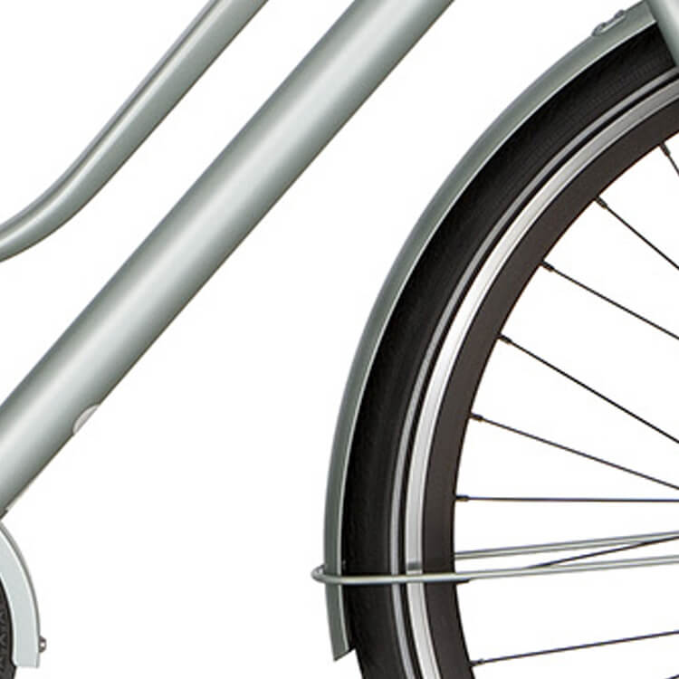 Cortina Mudguard for 28 Mozzo matt pale aqua