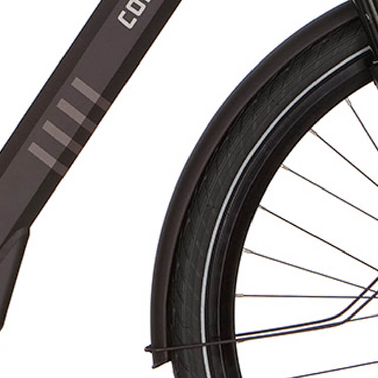 Cortina mudguard for 28 e-octa espresso-brown matt
