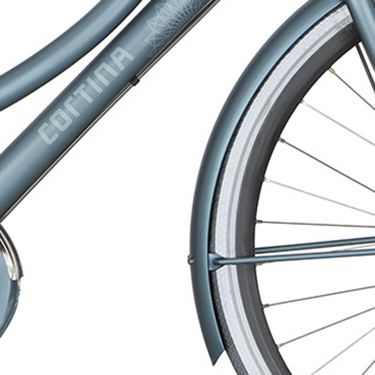 Cortina mudguard for 28 u4 mistral matt