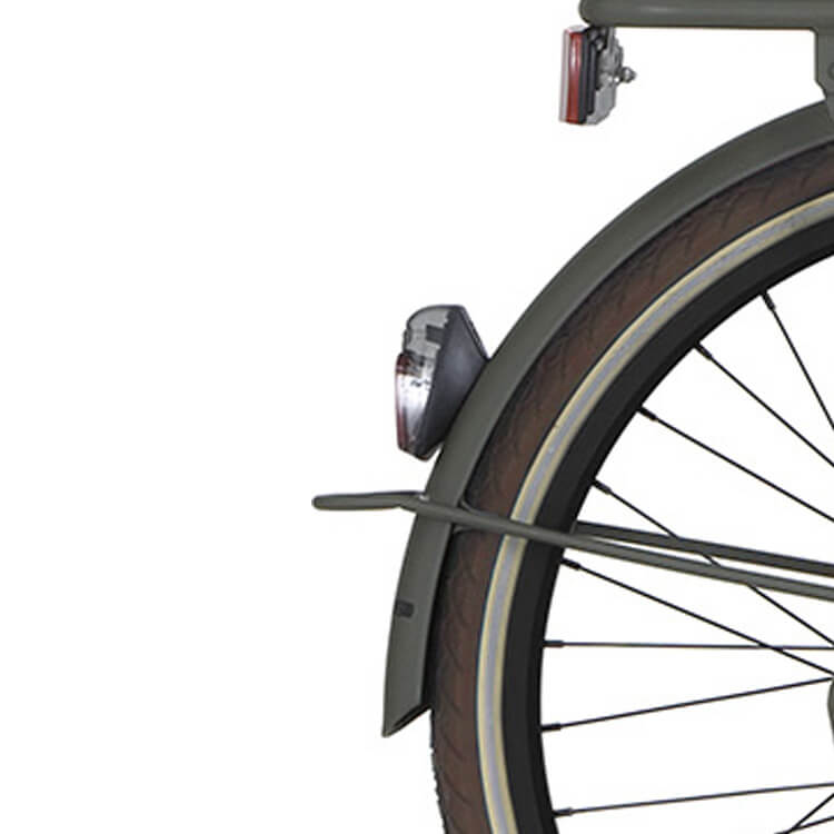 Cortina Mudguard rear 24 U4 stone bridge matt