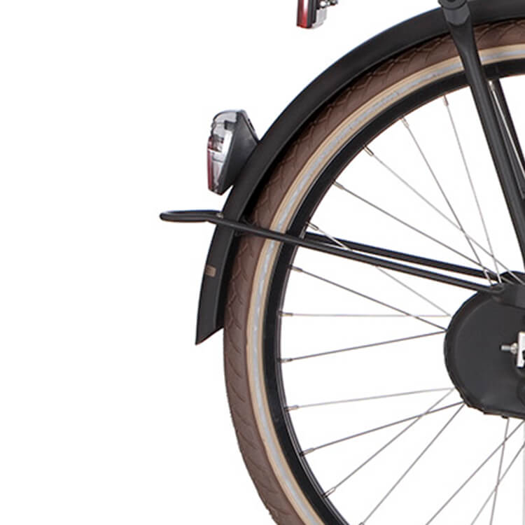 Cortina rear mudguard 26 u4 jet black matt