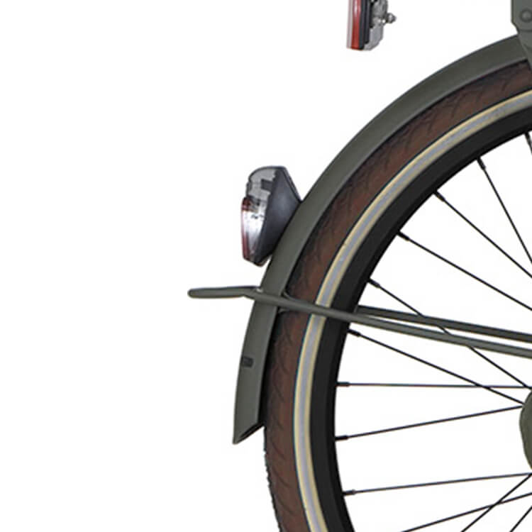 Cortina Mudguard rear 26 U4 stone bridge matt