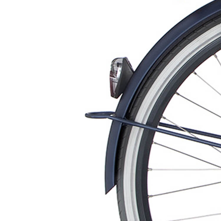 Cortina Mudguard rear 28 U4 polish blue matt