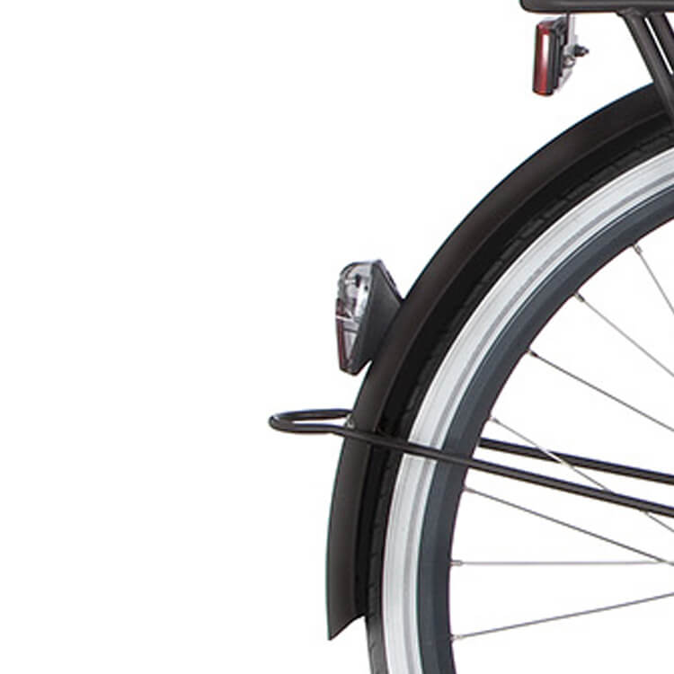 Cortina Mudguard rear 28 Roots Trans matt espresso brown