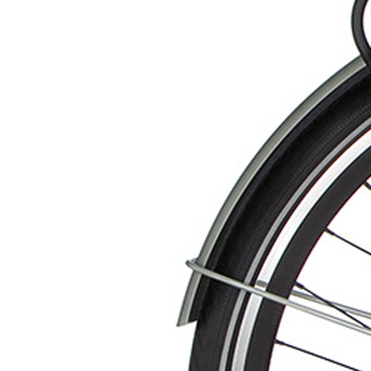 Cortina Mudguard rear 28 Mozzo matt pale aqua