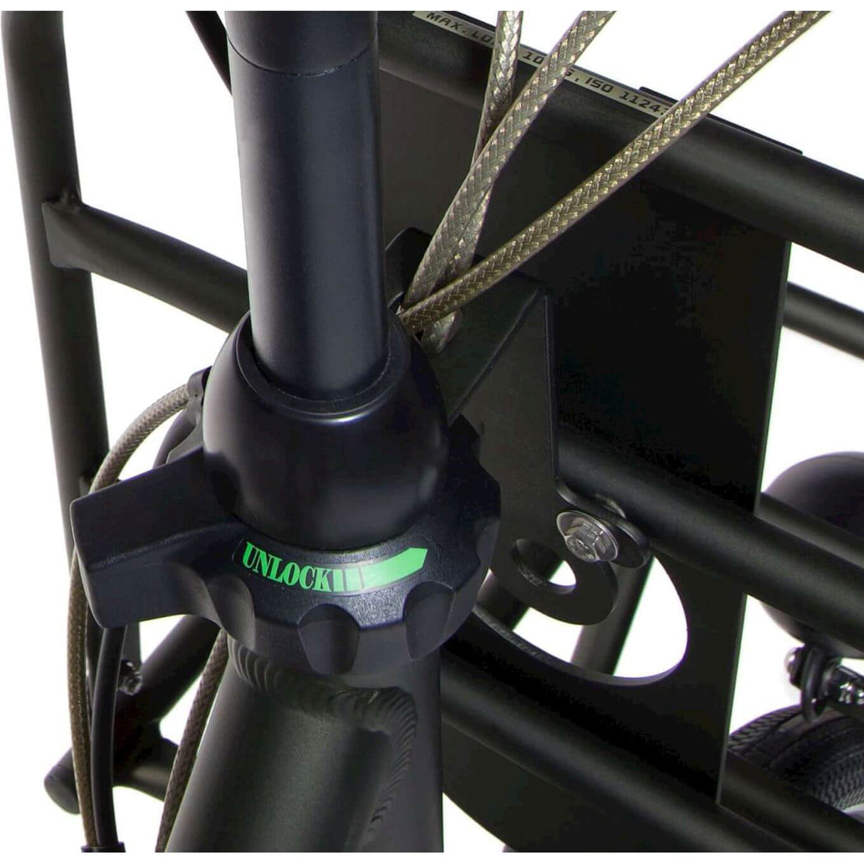 Kit antivol pour casque Cortina CH2900BW+embout 45 degrés noir