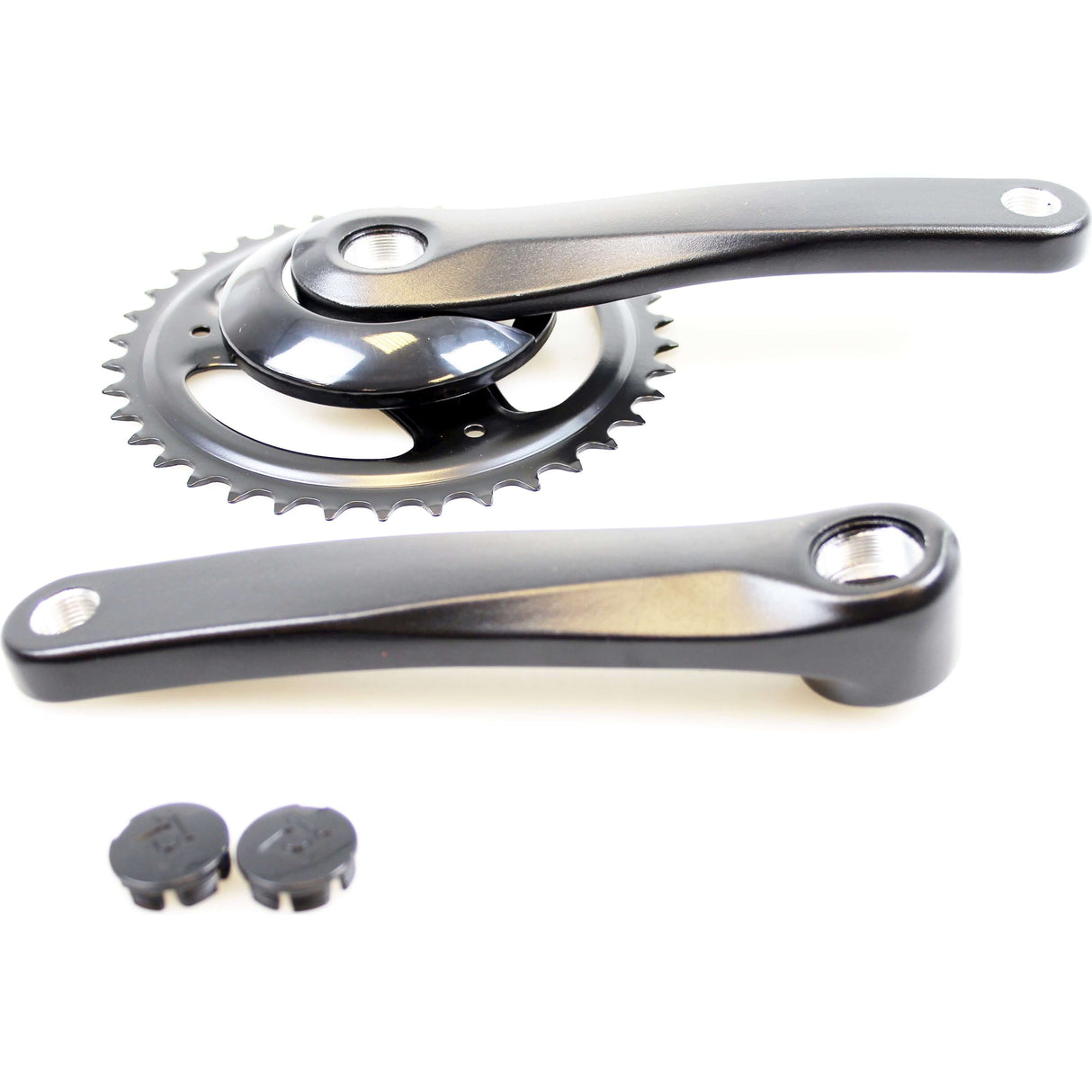 Cortina crankset 38t black matt