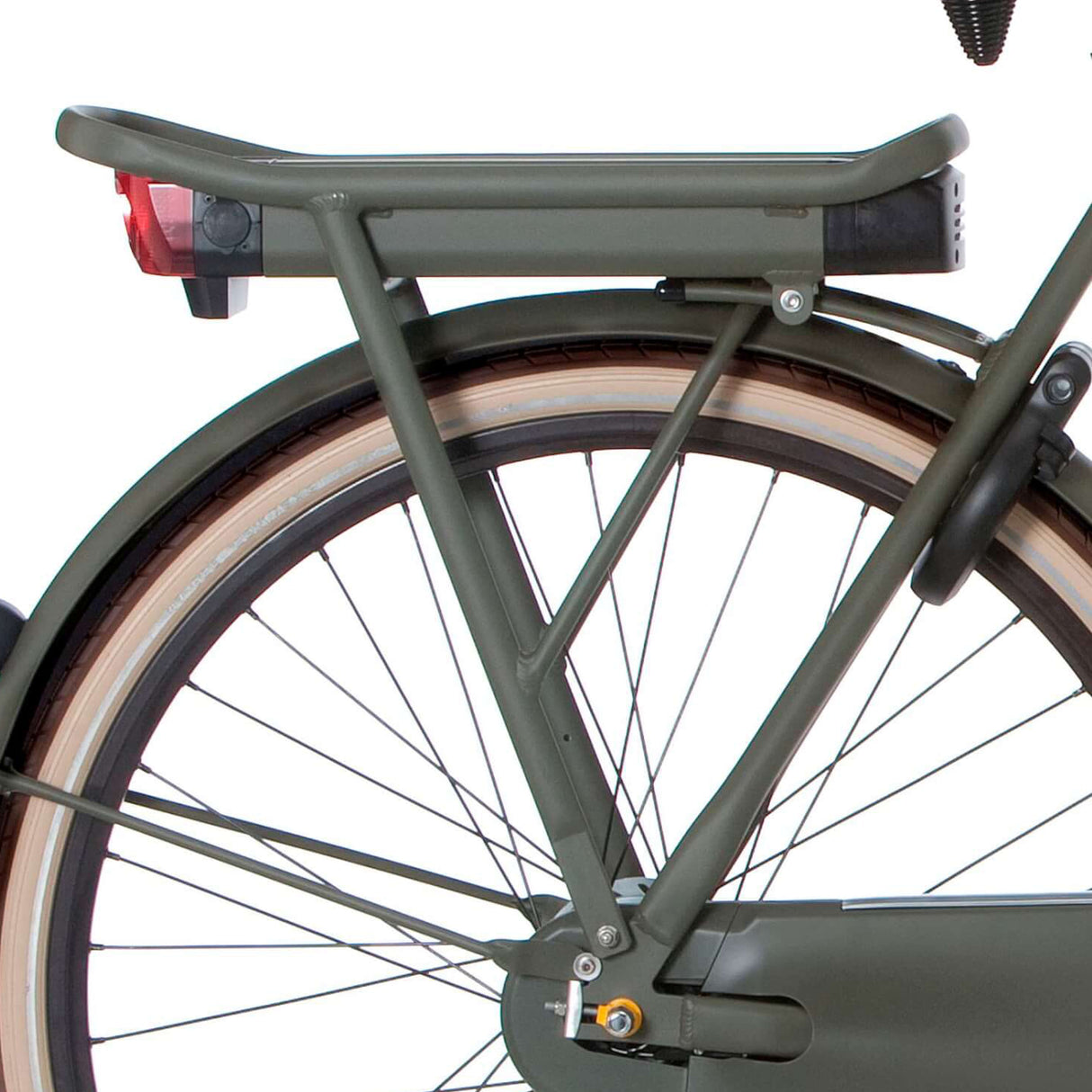 Cortina rear carrier E-U4 stone bridge matt 160mm