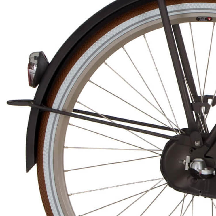 Cortina Mudguard bar rear 28 U4 mouse grey matt