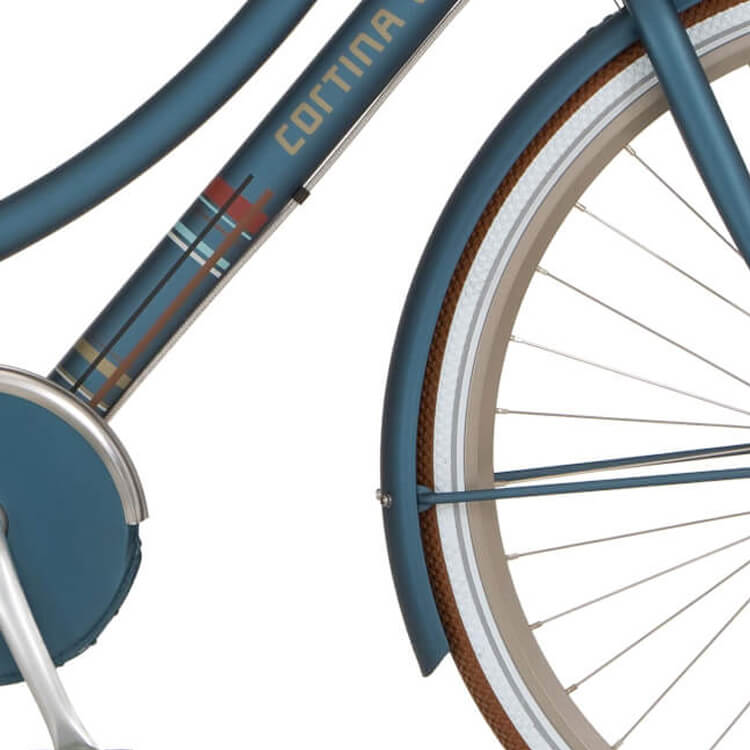 Cortina Mudguard for 28 U4 storm blue matt