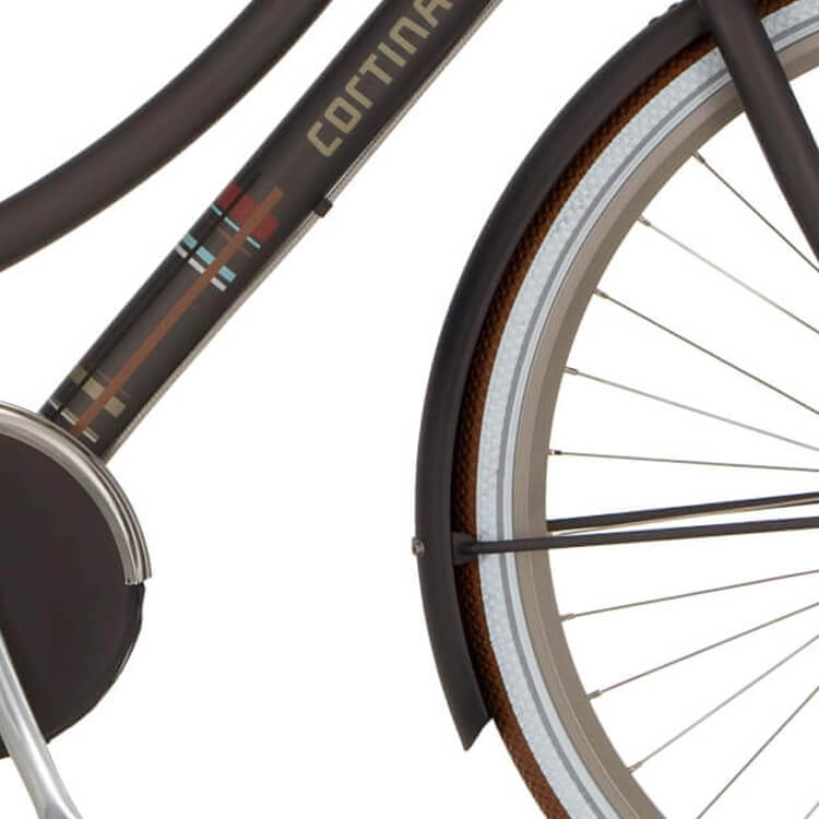 Cortina Mudguard for 28 U4 mouse grey matt