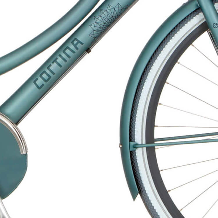 Cortina Fender para 28 U4 Opal Green Matt