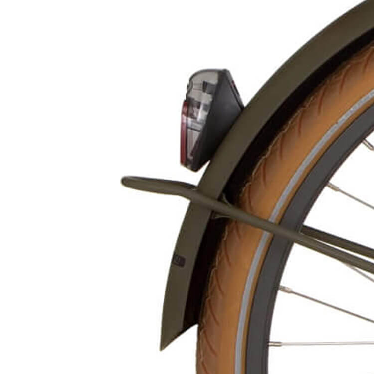Cortina Mudguard rear 24 U4 dark olive matt