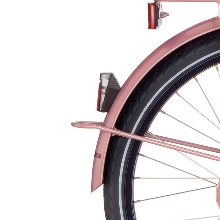 Cortina Mudguard rear 24 U4 mahogany rose